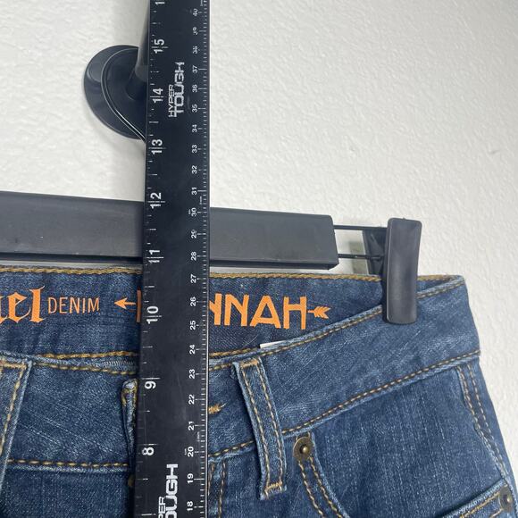 Cruel Denim Womens Jeans Size 26 Hannah Denim Blue Bootcut Embroidered - Picture 6 of 14